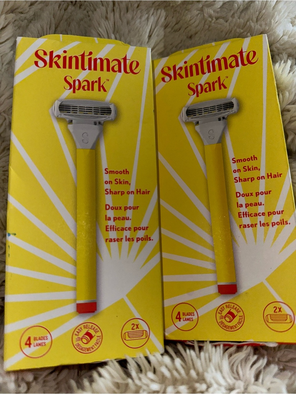 Skintimate Spark Razor - 2pack